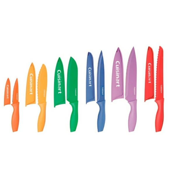 Cuisinart Kitchen Cuisinart Rainbow Knife Set Nwt Poshmark